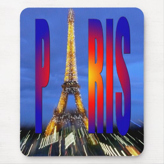 Paris Frankreich Mousepad (Vorne)