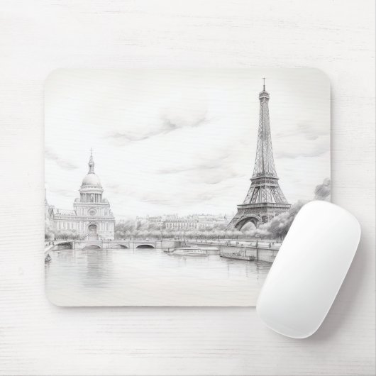 Paris Frankreich Mousepad (Mit Mouse)