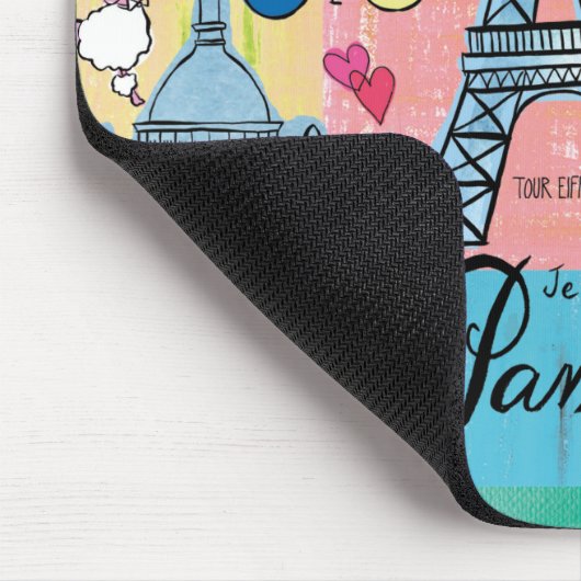  Paris, Frankreich Mousepad (Ecke)
