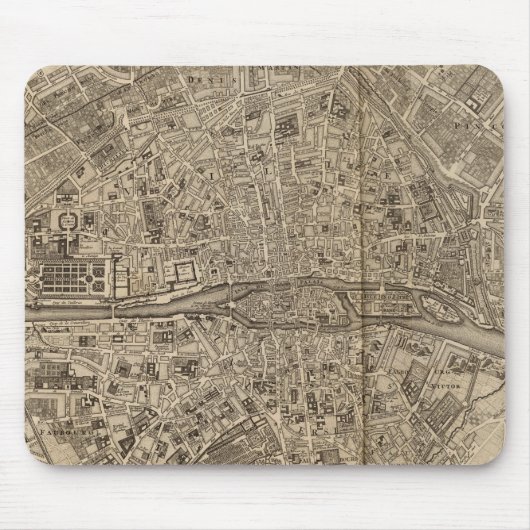 Paris Frankreich Mousepad (Vorne)