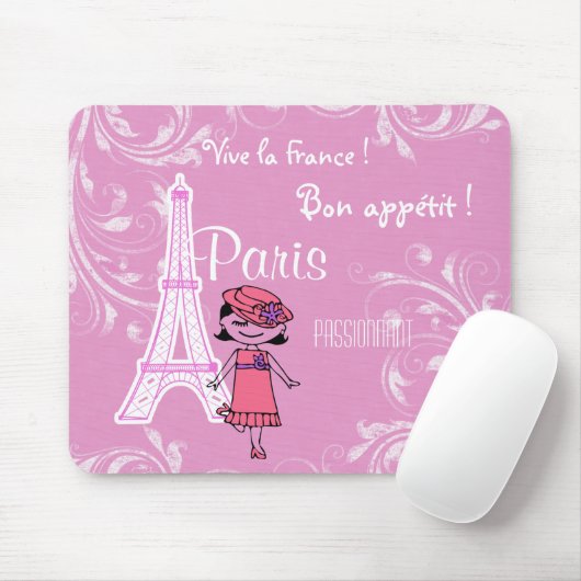 Paris Frankreich Mousepads (Mit Mouse)