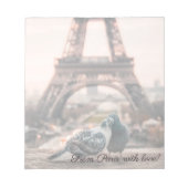Paris, Frankreich Notizblock (Vorderseite)
