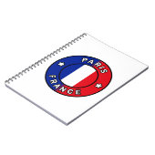 Paris Frankreich Notizblock (Linke Seite)