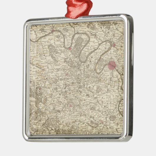 Paris Frankreich Ornament Aus Metall (Links)