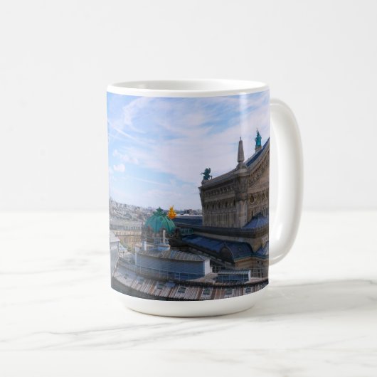 Paris. Frankreich. Palais Garnier Kaffeetasse (VorderseiteRechts)