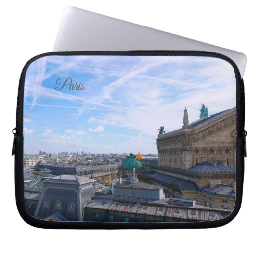 Paris. Frankreich. Palais Garnier Laptopschutzhülle (Vorderseite)