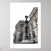 Paris. Frankreich. Palais Garnier Poster (Vorne)