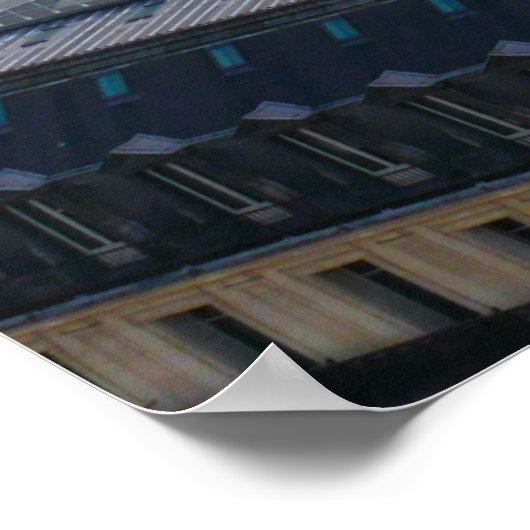 Paris. Frankreich. Palais Garnier Poster (Ecke)