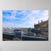 Paris. Frankreich. Palais Garnier Poster (Vorne)
