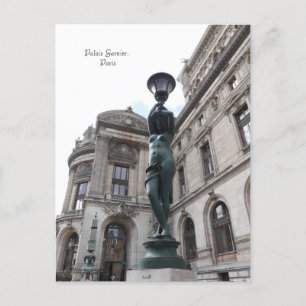 Paris. Frankreich. Palais Garnier Postkarte