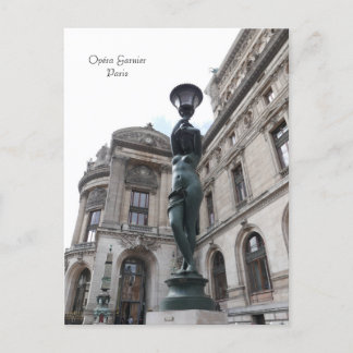 Paris. Frankreich. Palais Garnier Postkarte