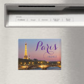 Paris Frankreich Postcard Eiffel Tower Magnet (In Situ (Geschirrspüler))