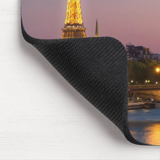 Paris Frankreich Postcard Eiffel Tower Mouse Pad G Mousepad (Ecke)
