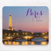 Paris Frankreich Postcard Eiffel Tower Mouse Pad G Mousepad (Vorne)