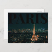 Paris, Frankreich Postcard Postkarte (Vorne/Hinten)
