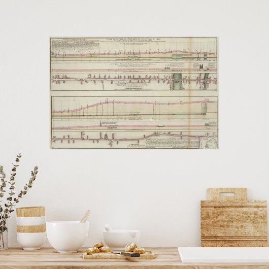 Paris, Frankreich Poster (Küche)