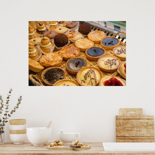 Paris, Frankreich Poster (Küche)