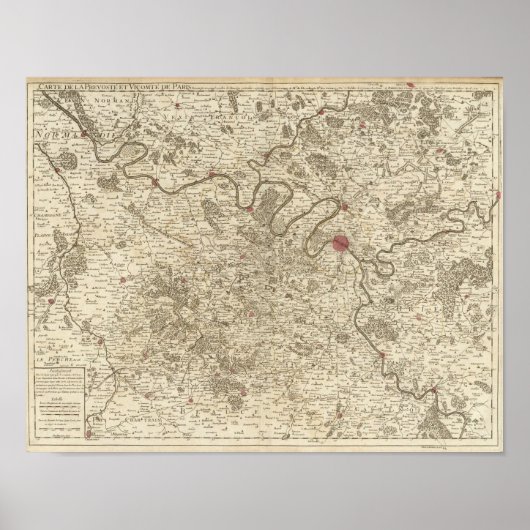 Paris Frankreich Poster (Vorne)