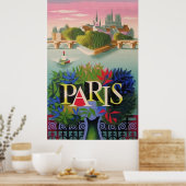 Paris, Frankreich Poster (Küche)