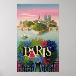 Paris, Frankreich Poster