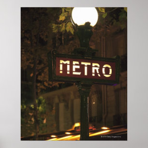 Paris, Frankreich Poster