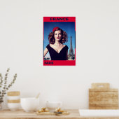 Paris, Frankreich Poster (Küche)