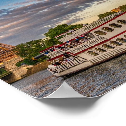 Paris - Frankreich Poster (Ecke)