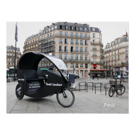 Paris. Frankreich. Poster (Vorderseite)