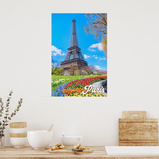 Paris, Frankreich Poster (Küche)