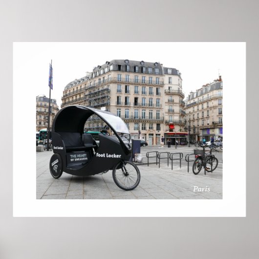 Paris. Frankreich. Poster (Vorne)