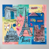 Paris, Frankreich Poster (Vorne)