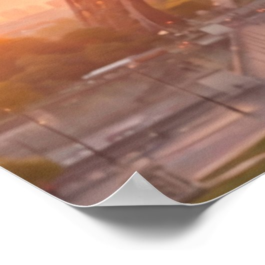 PARIS - FRANKREICH POSTER (Ecke)