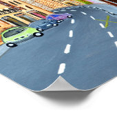 Paris-Frankreich-Poster Poster (Ecke)