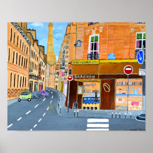 Paris-Frankreich-Poster Poster