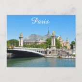 Paris, Frankreich Postkarte (Vorderseite)