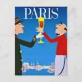 Paris Frankreich Postkarte (Vorderseite)