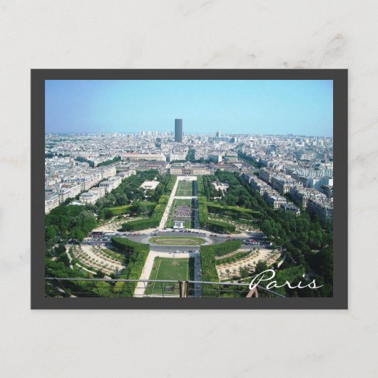 Paris, Frankreich Postkarte (Vorderseite)