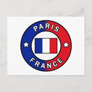 Paris Frankreich Postkarte