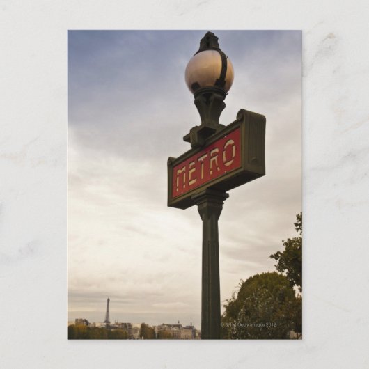 Paris, Frankreich Postkarte (Vorderseite)