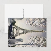 Paris, Frankreich Postkarte (Vorne/Hinten)