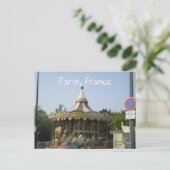 Paris, Frankreich Postkarte (Stehend Vorderseite)
