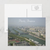 Paris, Frankreich Postkarte (Vorne/Hinten)