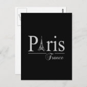 Paris Frankreich Postkarte, anpassen Postkarte (Vorne/Hinten)