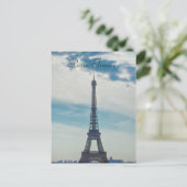 Paris, Frankreich - Postkarte des Eiffelturms (Stehend Vorderseite)