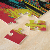 Paris-Frankreich-Pyramide des Louvre Puzzle (Seite)