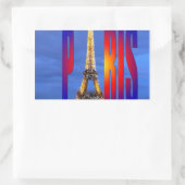Paris Frankreich Rechteckiger Aufkleber (Tasche)