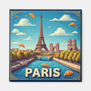 🧲 Paris Frankreich Reise Andenken Urlaub Sammlung Magnet