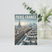 Paris Frankreich Reise  Postkarte (Stehend Vorderseite)