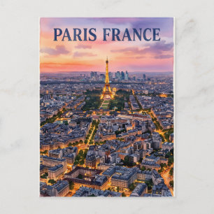 Paris Frankreich Reise  Postkarte