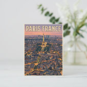 Paris Frankreich Reise  Postkarte (Stehend Vorderseite)